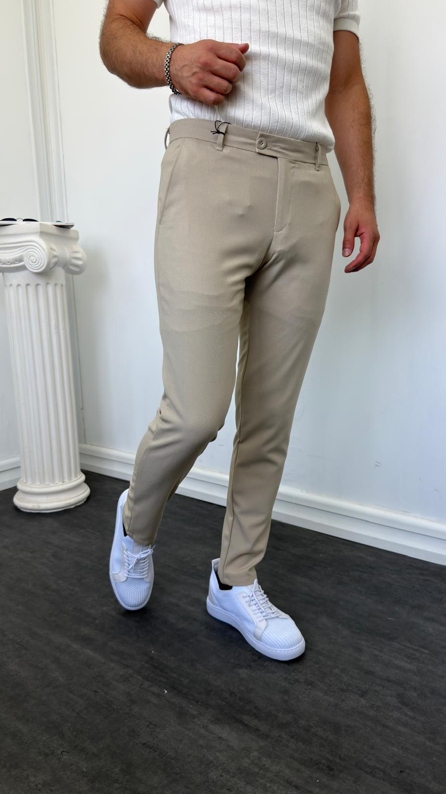 KLASİK SLİMFİT KUMAŞ PANTOLON
