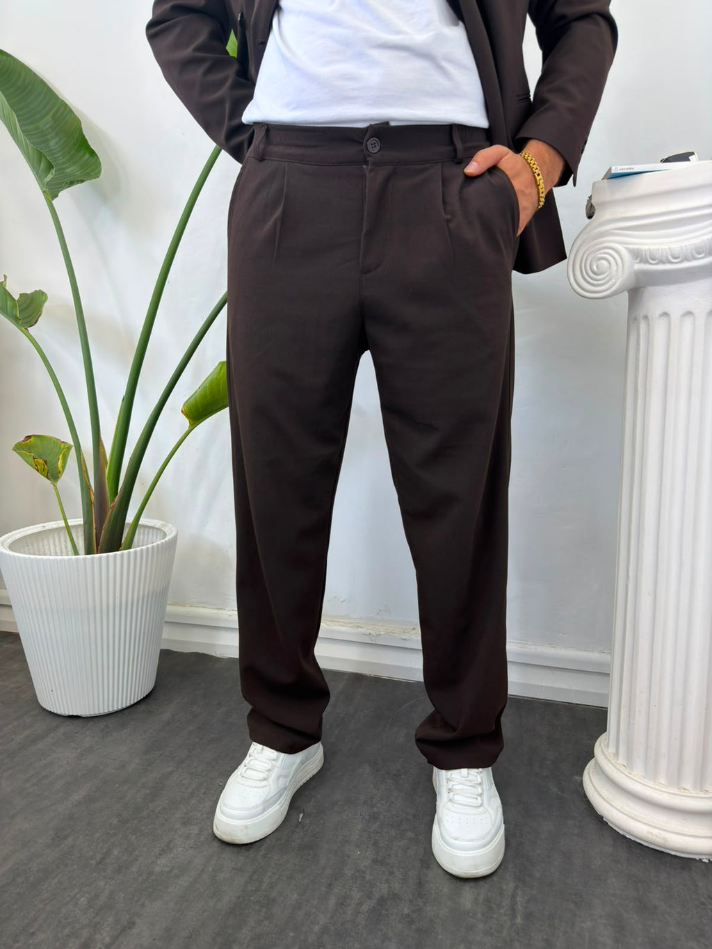 ÇİFT DÜĞMELİ CEKET PANTOLON TAKIM ELBİSE