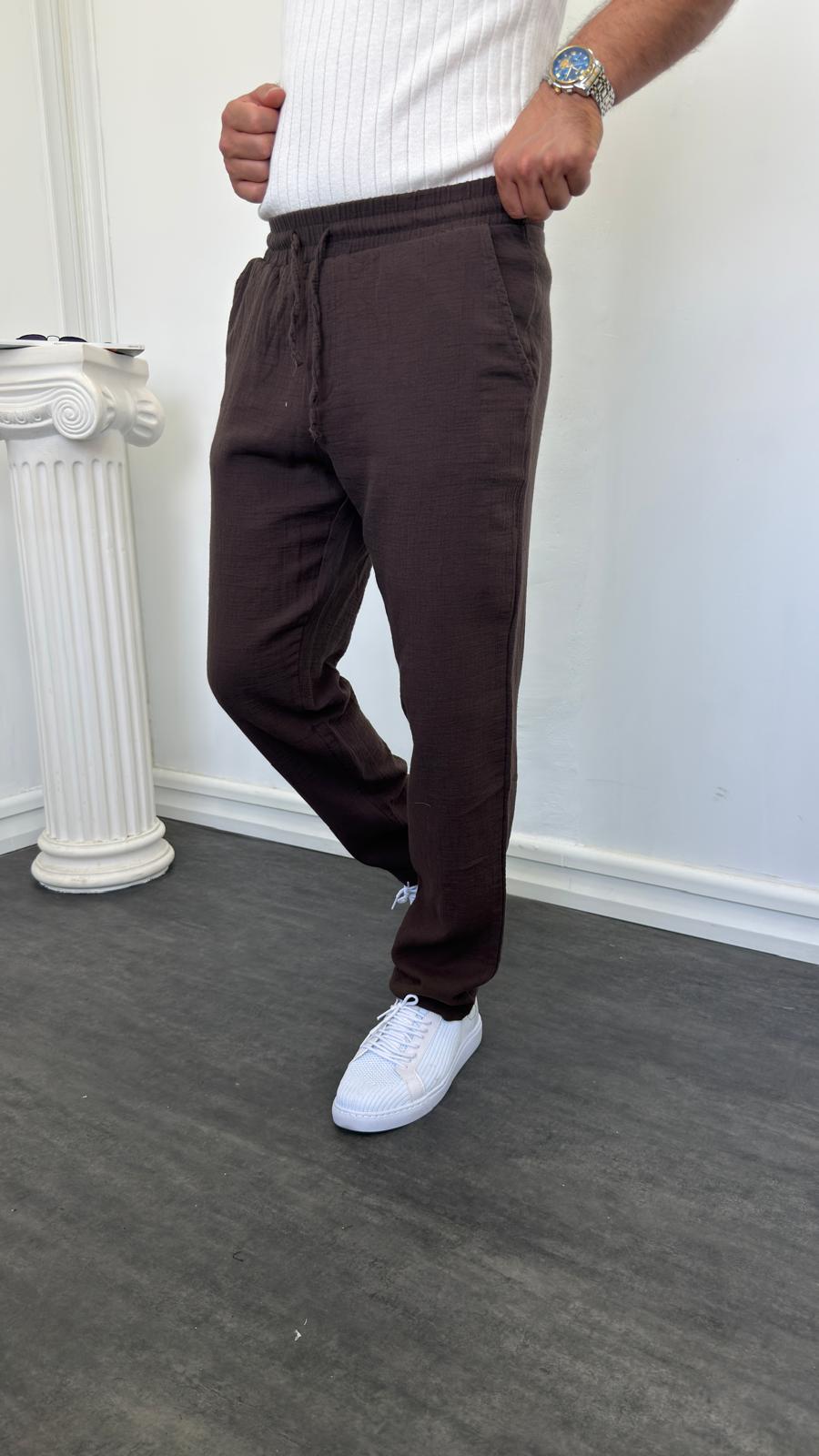 PAMUK KETEN PANTOLON