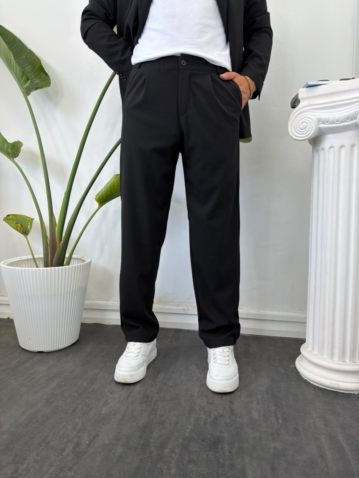 ÇİFT DÜĞMELİ CEKET PANTOLON TAKIM ELBİSE